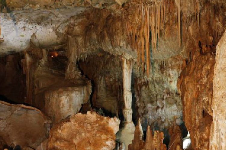 Cave of Petralona Halkidiki Greece